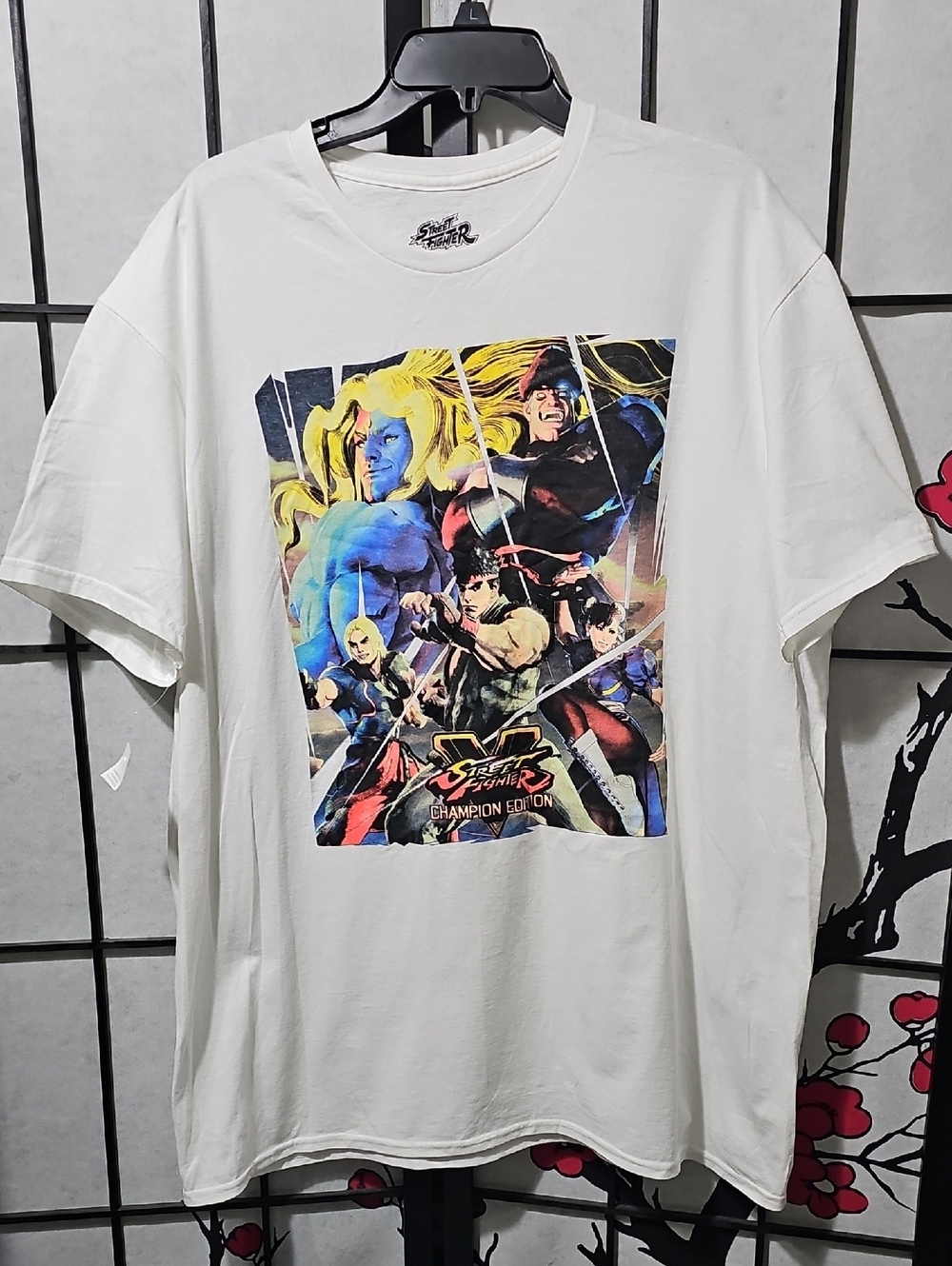 Street Fighter Championship Edition Classic Graphic T Shirt Size XL New